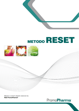 METODO RESET - Promopharma