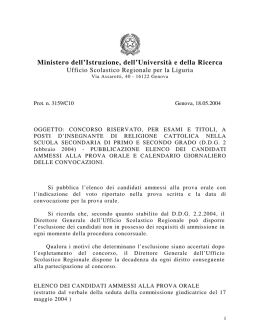 Sec.di primo e secondo grado