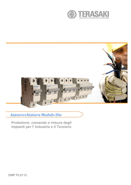 Apparecchiatura Modulo Din - TERASAKI ELECTRIC EUROPE Ltd