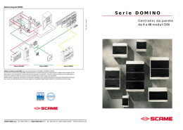 Serie DOMINO - Scame Parre S.p.A.