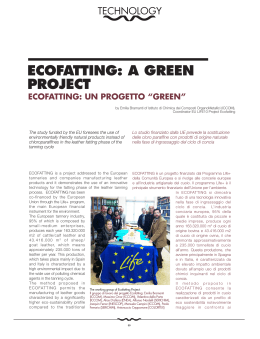 ecofatting - ICCOM-CNR UOS di Pisa