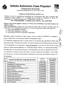 Istituto Autonomo Case Popolari - CMS LABS