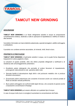 TAMCUT NEW GRINDING