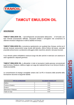 TAMCUT EMULSION OIL