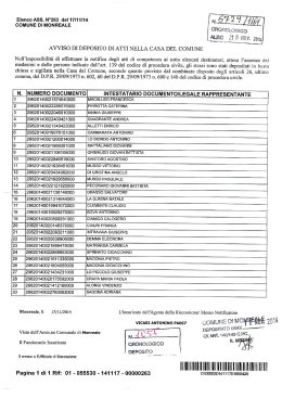 Elenco ASS. N&deg;263 del 17:11:14 N__57 2 `