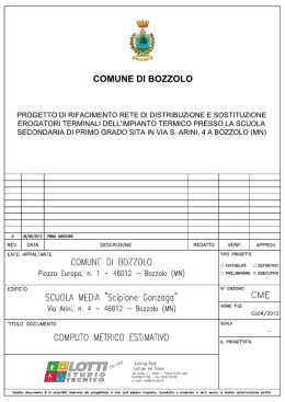Untitled - Comune di Bozzolo