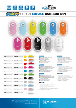 OPTICAL MOUSE USB 800 DPI