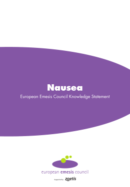 Nausea - European Emesis Council