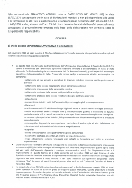 ll/La sottoscritto/a FRANCESCO AZZOLINI nato a CASTELNOVO NE
