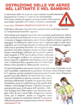 OSTRUZIONE DELLE VIE AEREE NEL LATTANTE E NEL BAMBINO