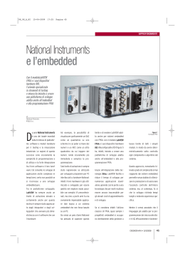 National Instruments e l`embedded