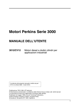 Motori Perkins Serie 3000