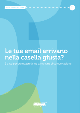 Le tue email arrivano nella casella giusta?