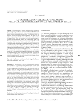 Scarica pdf - Societ&agrave; Toscana di Scienze Naturali