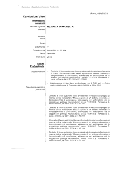 CV - DEA Formazione e Servizi
