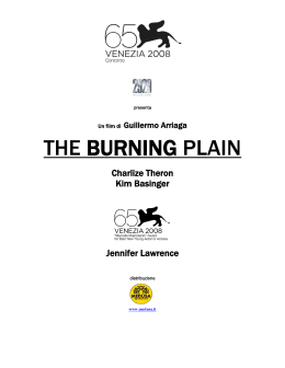 Scarica il pressbook completo di The Burning Plain