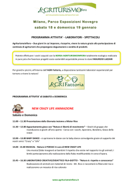 Milano, Parco Esposizioni Novegro sabato 18 e