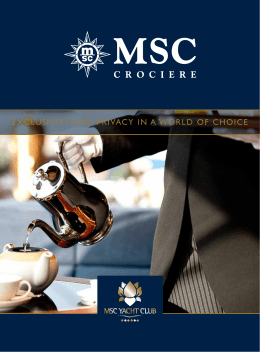 MSC Yacht Club - Offerte crociere