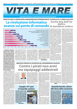 La rivoluzione informatica avanza sul ponte di comando