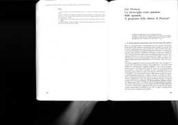 La meraviglia come passione dello sguardo. A proposito della