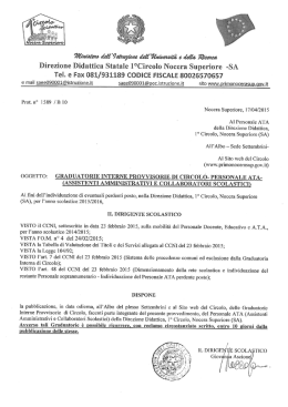 Direzione Didattica Statale 1°Circolo Nocera Superiore -SA