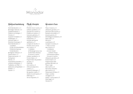Mode d`emploi pour la machine Vertigo