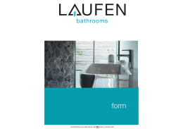 bathroom culture since 1892 www.laufen.com