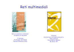 Reti multimediali - Networks and Services Lab