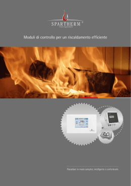 Moduli di controllo per un riscaldamento efficiente