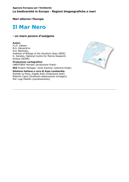 Il Mar Nero - ARPA Lombardia