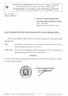 ISTITUTO COMPRENSIVO STATALE &ldquo;IQBAL MASIH&rdquo;