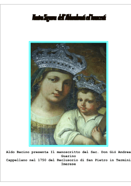 Vedi il manoscritto - Comune di Termini Imerese