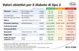 Valori obiettivi per il diabete di tipo 2 - Accu
