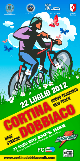 20 a Edizione Cortina - Dobbiaco Mountain Bike 20 luglio 2014