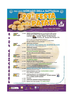 visualizza il volantino - Comune di Moriago della Battaglia