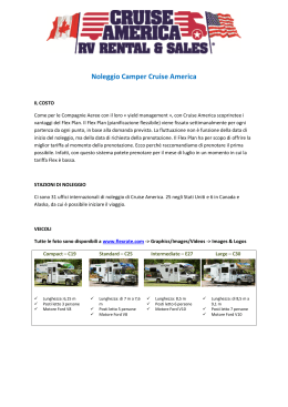 Noleggio Camper Cruise America