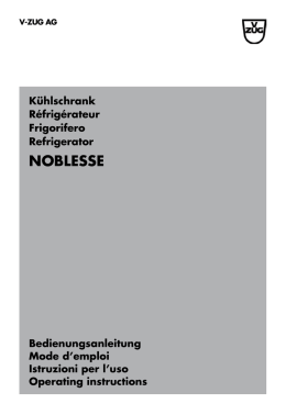 NOBLESSE - V-ZUG AG, Zug