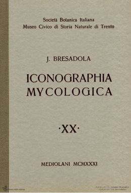 Iconographia Mycologica vol. XX (1931)