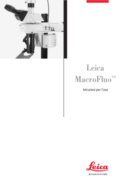 Leica MacroFluo&trade; - Leica Microsystems