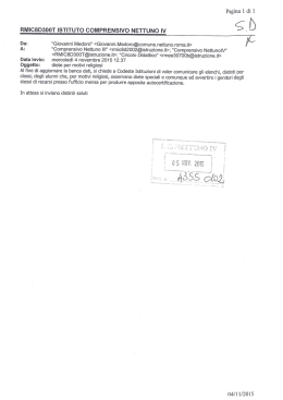 Pagina 1 di 1 - IV Istituto Comprensivo Nettuno