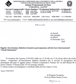 ` Servizi Commerciali ° Socio-Sanitari ° Produzioni Industriali e