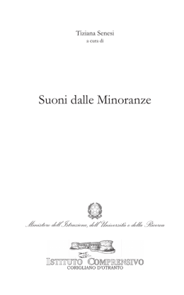 Suoni dalle Minoranze - Lingue Minoritarie E