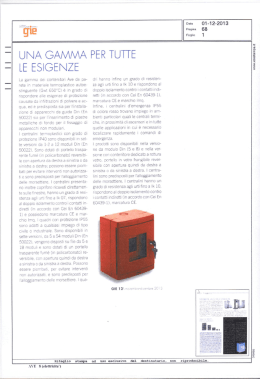 Scarica in formato PDF la Rassegna Stampa