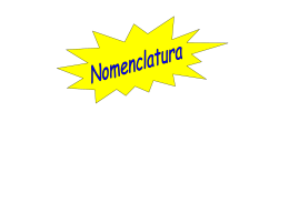 nomenclatura