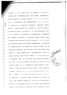 nizzazione non lucrativa di utilitа sociale"). ====mme=====e
