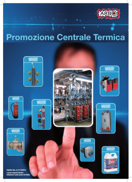 Promozione Centrale Termica - Arbo
