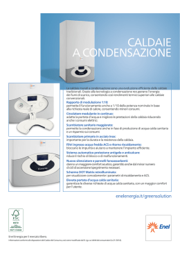 Le caldaie murali a condensazione sono una evoluzione efficiente