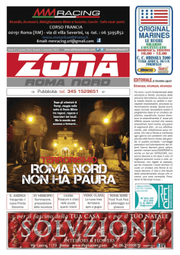 Zona 04-12-15 - Il notiziario gratuito di Roma Nord