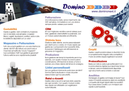 Scarica la Brochure con la descrizione dei Moduli