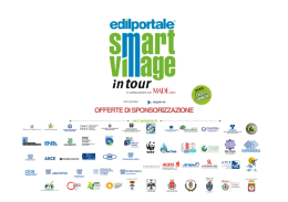 OFFERTE DI SPONSORIZZAZIONE